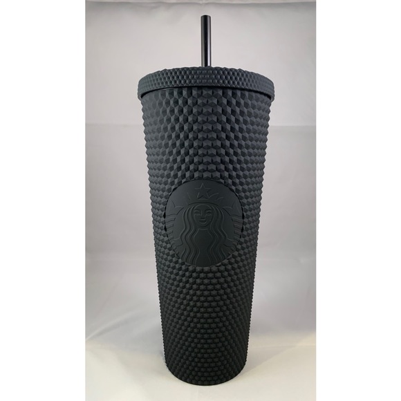🖤 NEW Starbucks ⭐️ Matte Black Studded Tumbler 🖤
